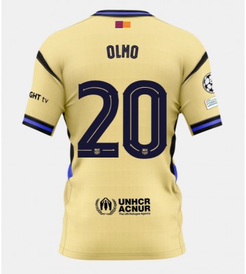 Barcelona Dani Olmo #20 Replika Bortatröja 2025-26 Kortärmad